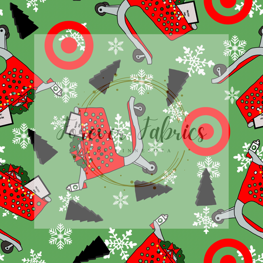 Christmas Shopping      . . . (BH/ 24)| Preorder | Fabric By The Yard