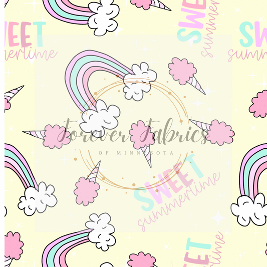 Sweet Summertime        . (BH/ 23) | Preorder | Fabric By The Yard