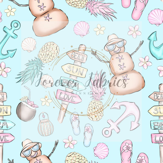 Beachy Summer   (BH/ 23) | Preorder | Fabric By The Yard
