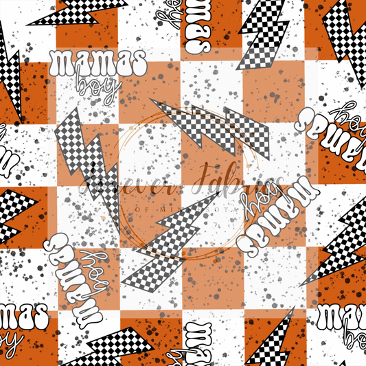 Mama’s Boy Rust  .  . (BH/ 23) | Preorder | Fabric By The Yard