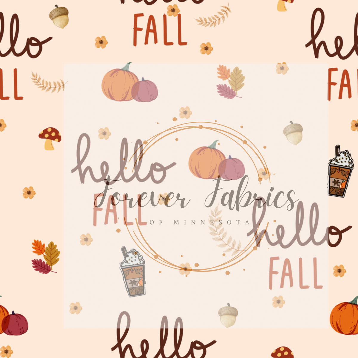 Hello Fall | Preorder | By The Yard