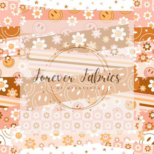 Boho Brush    . (BH/ 23). | Preorder | Fabric By The Yard