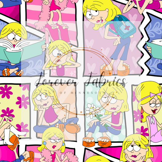 Lizzie Comic    . . .   . .  (BH/ 23). | Preorder | Fabric By The Yard