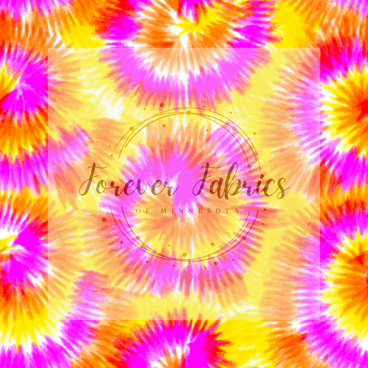 Tie Dye Summer       . (BH/ 23) | Preorder | Fabric By The Yard