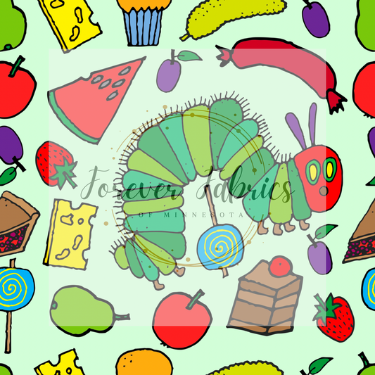 Hungry Caterpillar   . . (BH/ 22) | Preorder | Fabric By The Yard