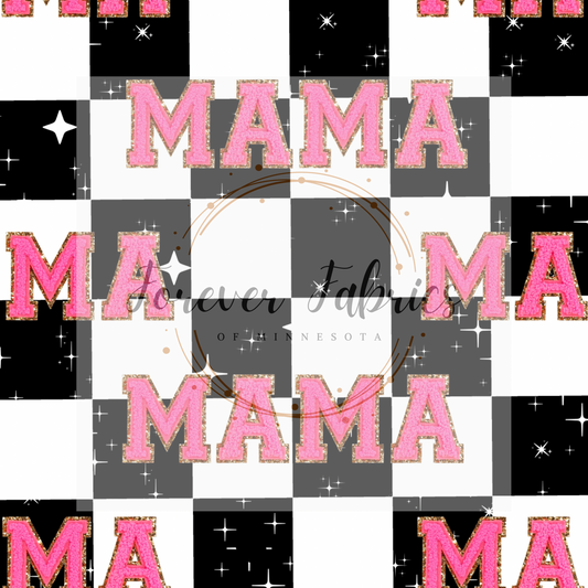 Mama Varsity   .  . (BH/ 23) | Preorder | Fabric By The Yard