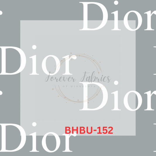 BHBU- 152  | Preorder | By The Yard