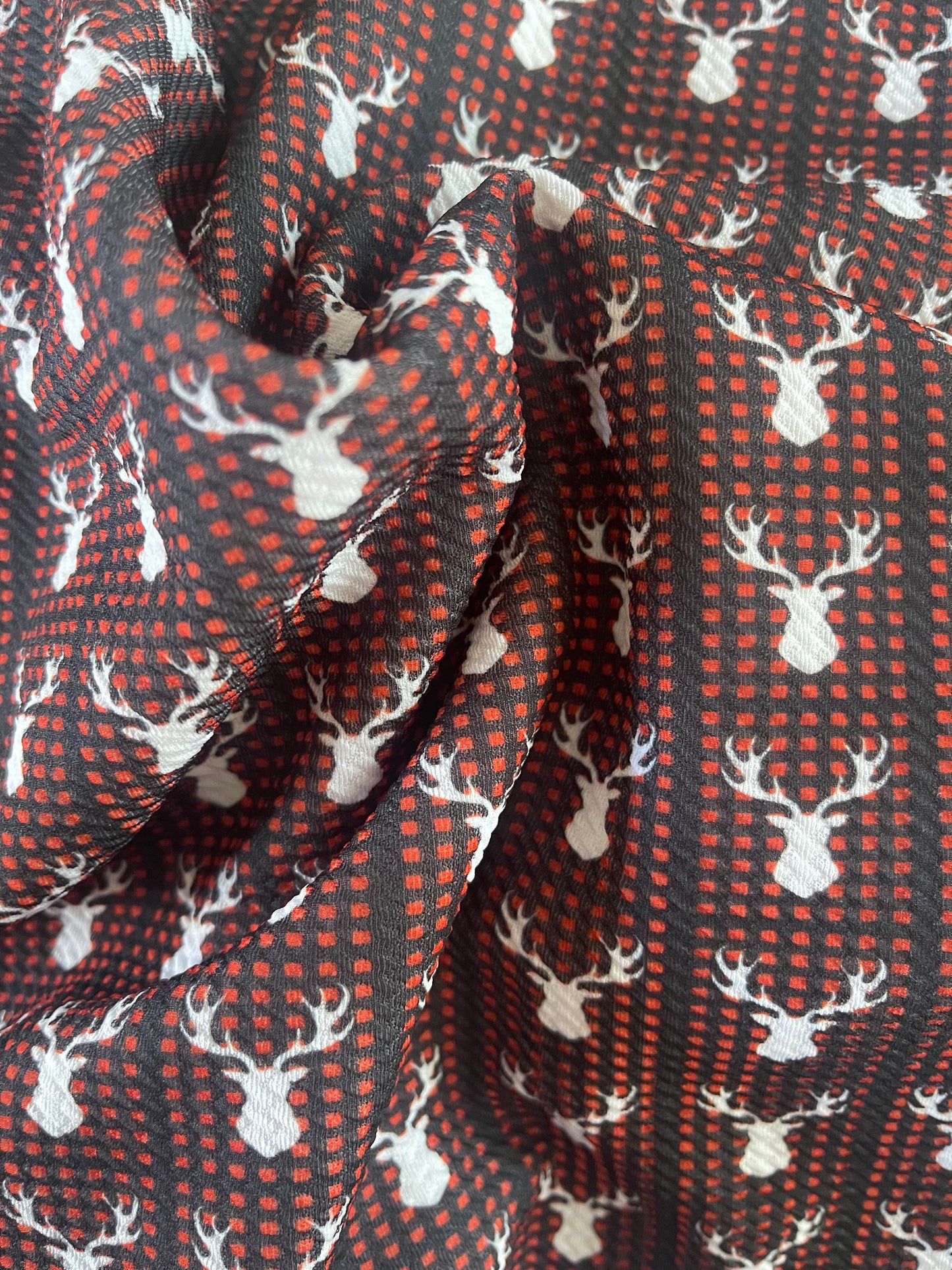 Plaid Deer heads  |Bullet