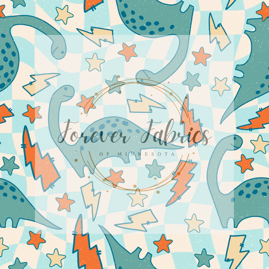Dino  . . . . (BH/ 24)| Preorder | Fabric By The Yard