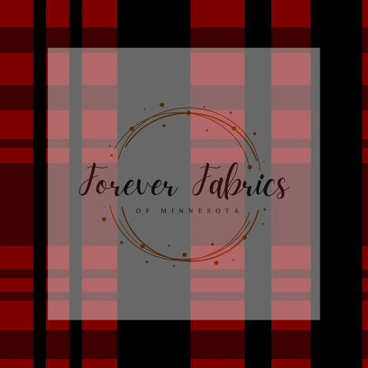 Buffalo Plaid . (BH/ 23). | Preorder | Fabric By The Yard