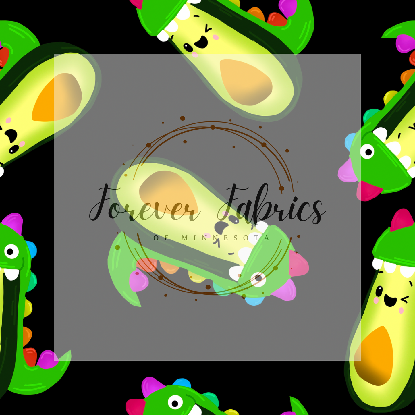 Avo Dino .  . . . . (BH/ 24)| Preorder | Fabric By The Yard