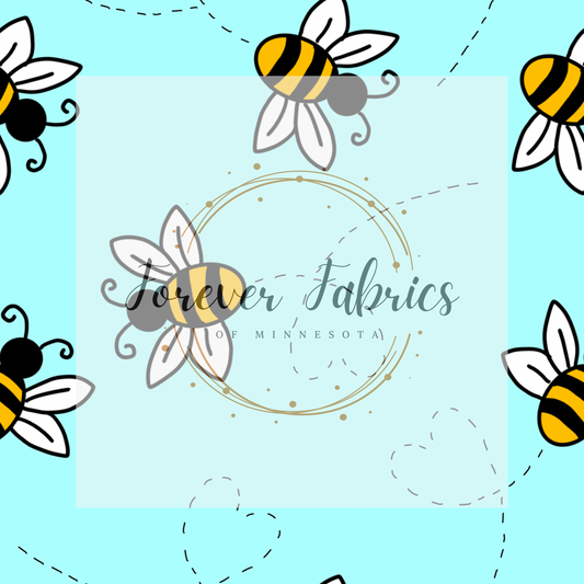 Bee Heart . . . (BH/ 23). | Preorder | Fabric By The Yard