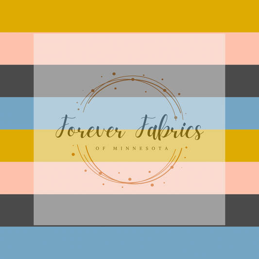 Back to School Stripes               (BH/ 23) | Preorder | Fabric By The Yard