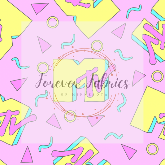 MTV Light Pink  . . . (BH/ 24)| Preorder | Fabric By The Yard