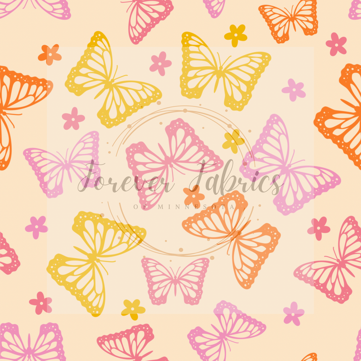 Summertime Butterflies | Preorder| By The Yard