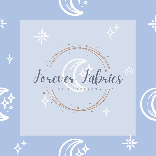 Moon Star Blue . .   . .  (BH/ 23). | Preorder | Fabric By The Yard