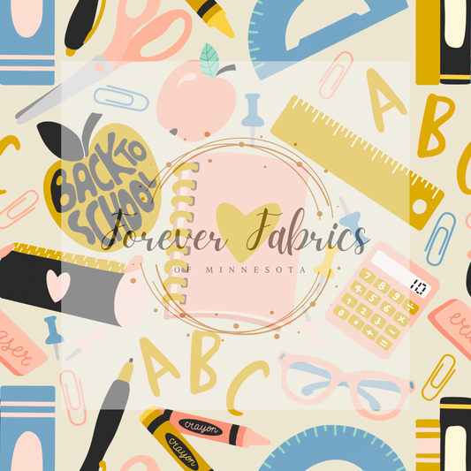 Back to School Tan          (BH/ 23) | Preorder | Fabric By The Yard