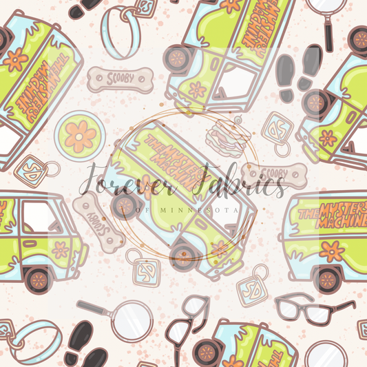 Scooby .   . (BH/ 22) | Preorder | Fabric By The Yard