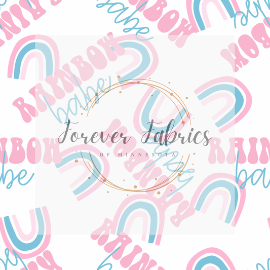 Rainbow Babe (BH/ 23) | Preorder | Fabric By The Yard