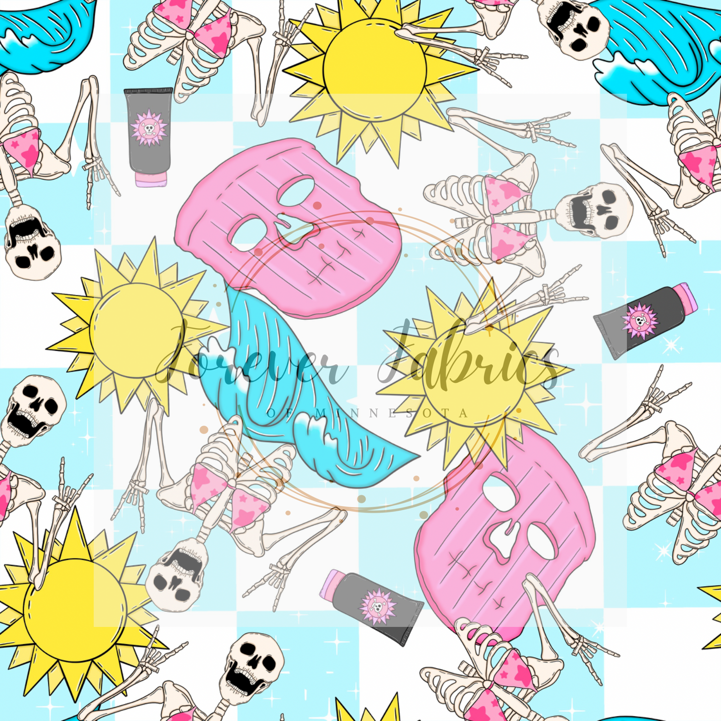 Spooky Summer  . (BH/ 23) | Preorder | Fabric By The Yard