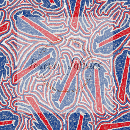 RWB Bulls   . (BH/ 23) | Preorder | Fabric By The Yard