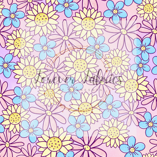Spring Floral    .   . . . . (BH/ 24)| Preorder | Fabric By The Yard