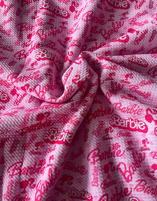 Pink  Doll Writing on Pink  | Bullet