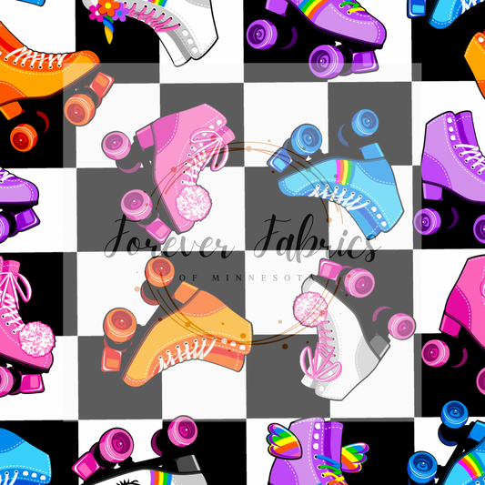 Skates 2  . (BH/ 23) | Preorder | Fabric By The Yard