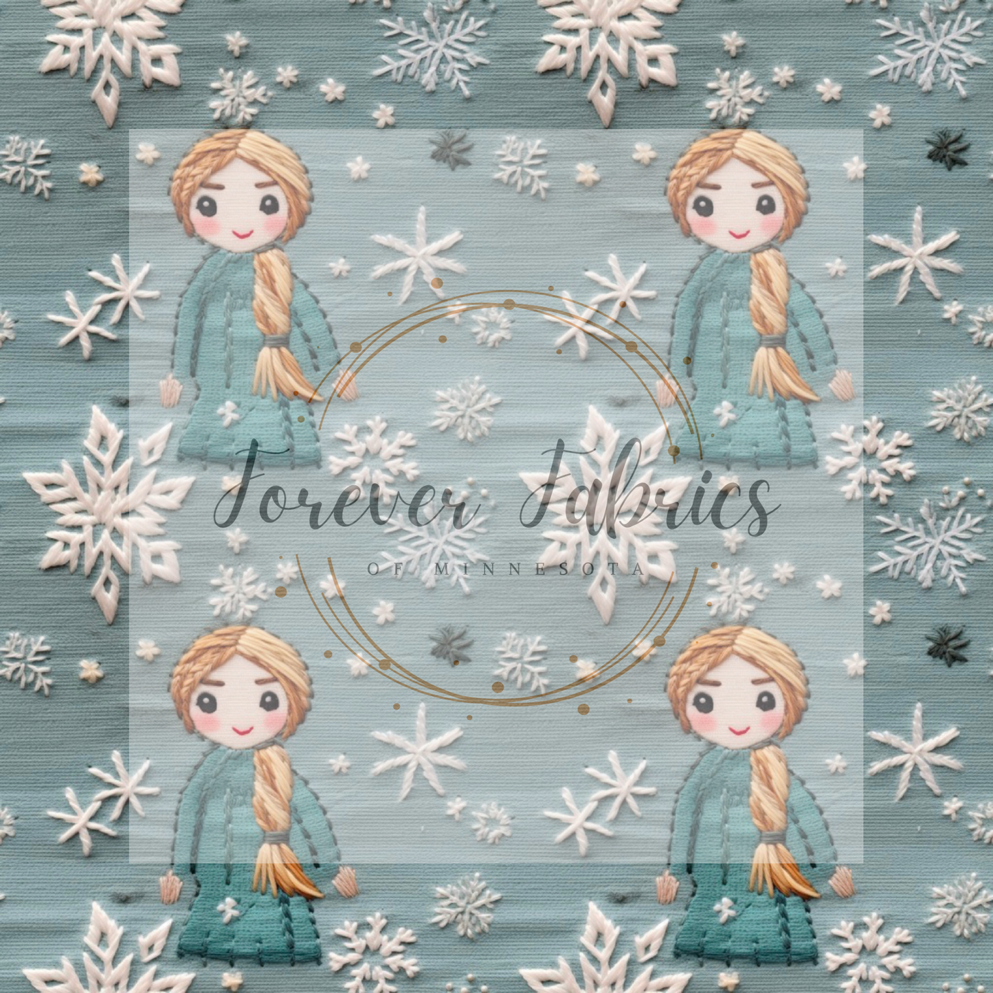 Anna Embroidered . . . (BH/ 24)| Preorder | Fabric By The Yard