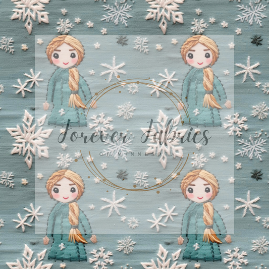 Anna Embroidered . . . (BH/ 24)| Preorder | Fabric By The Yard
