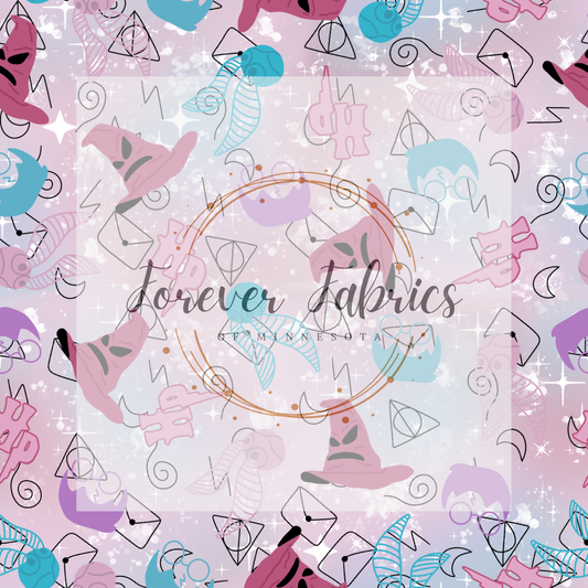 HP Scribbles . . (BH/ 23). | Preorder | Fabric By The Yard