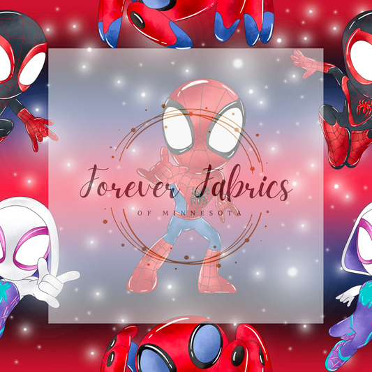 Spidey  . .   . .  (BH/ 23). | Preorder | Fabric By The Yard