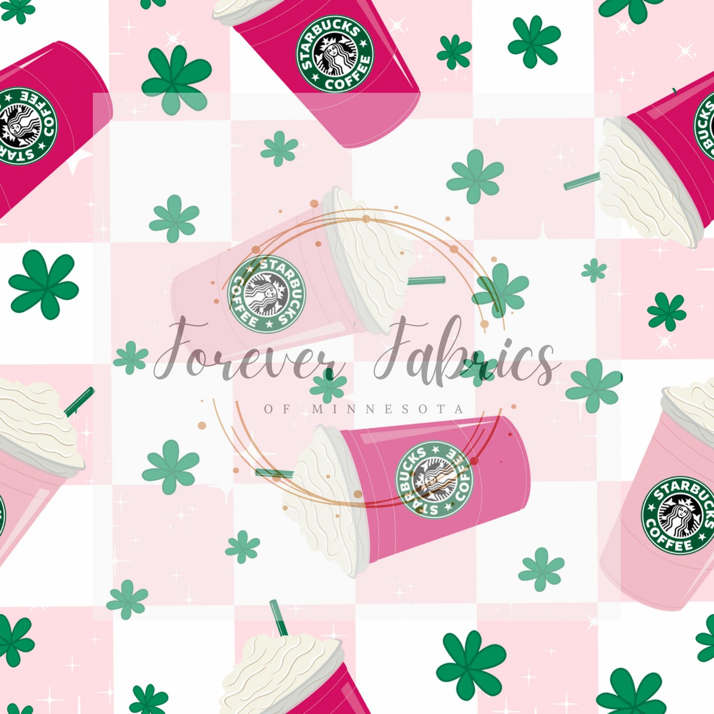 Pink Drinks  .   . .  (BH/ 23). | Preorder | Fabric By The Yard