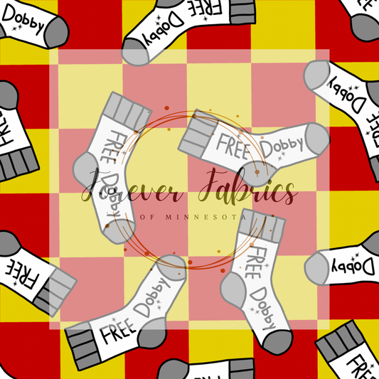 Free Dobby    . (BH/ 23). | Preorder | Fabric By The Yard