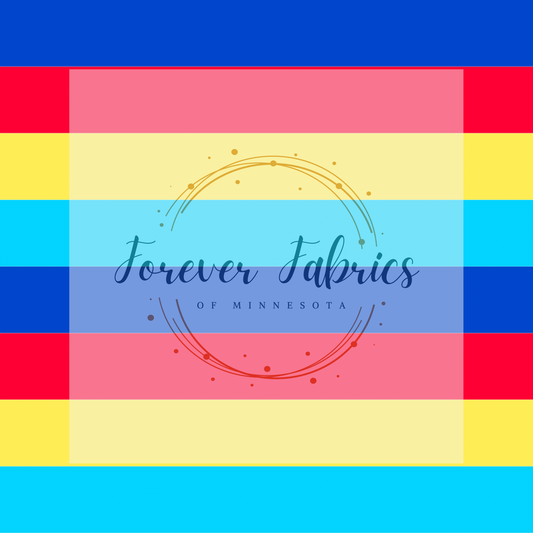 Pup  Stripes  .  . . .  .  . . . . (BH/ 24)| Preorder | Fabric By The Yard