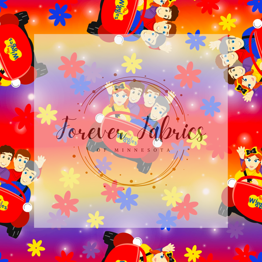 Wiggles   . .   . .  (BH/ 23). | Preorder | Fabric By The Yard