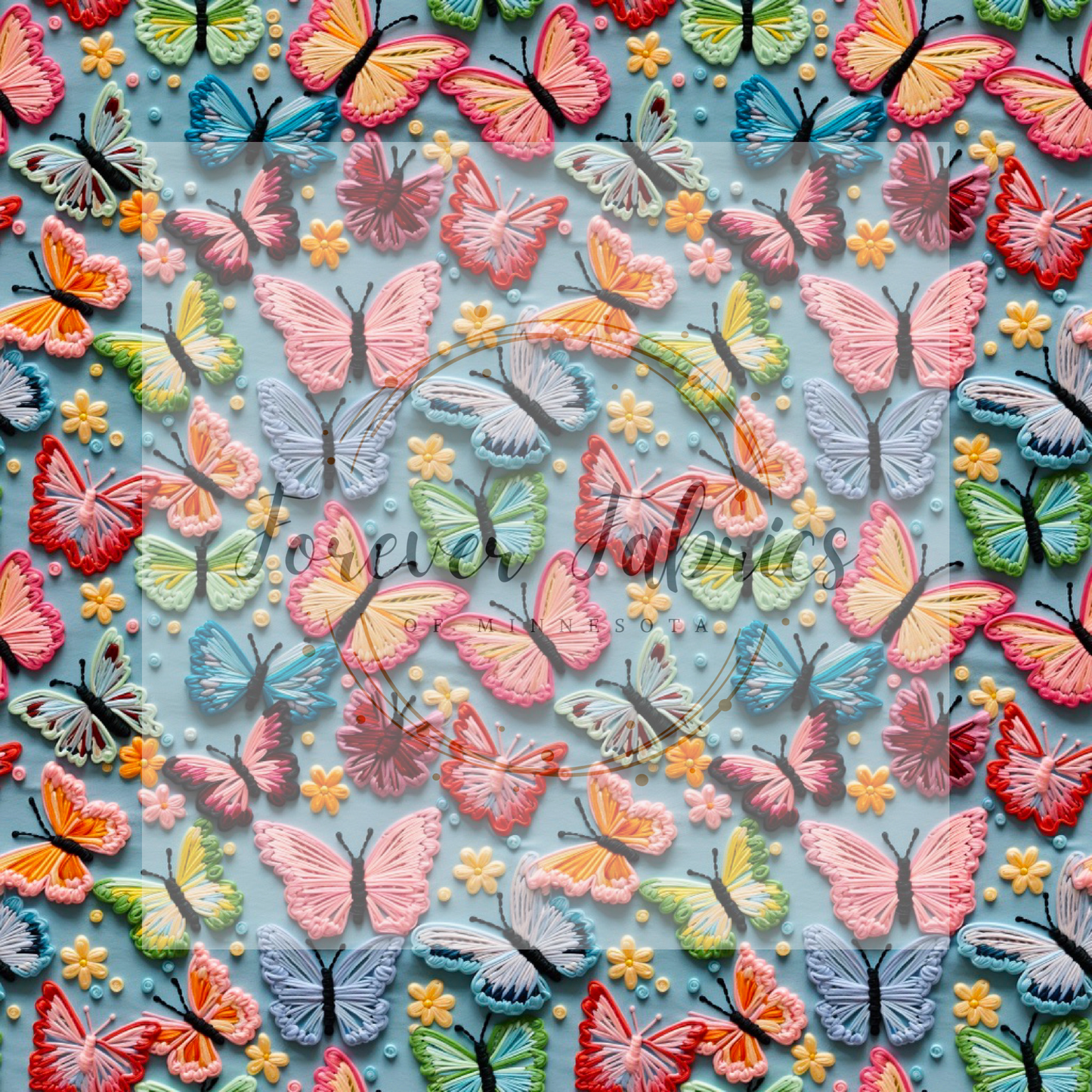 Butterflies   . . . (BH/ 24)| Preorder | Fabric By The Yard