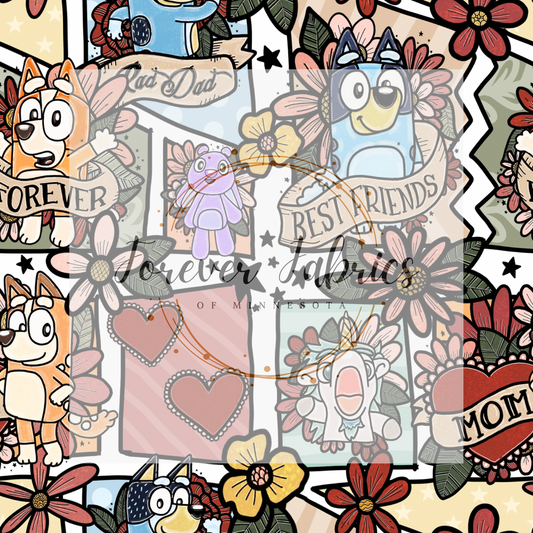 Blue Dog Comic .  . . . .   . .  (BH/ 23). | Preorder | Fabric By The Yard