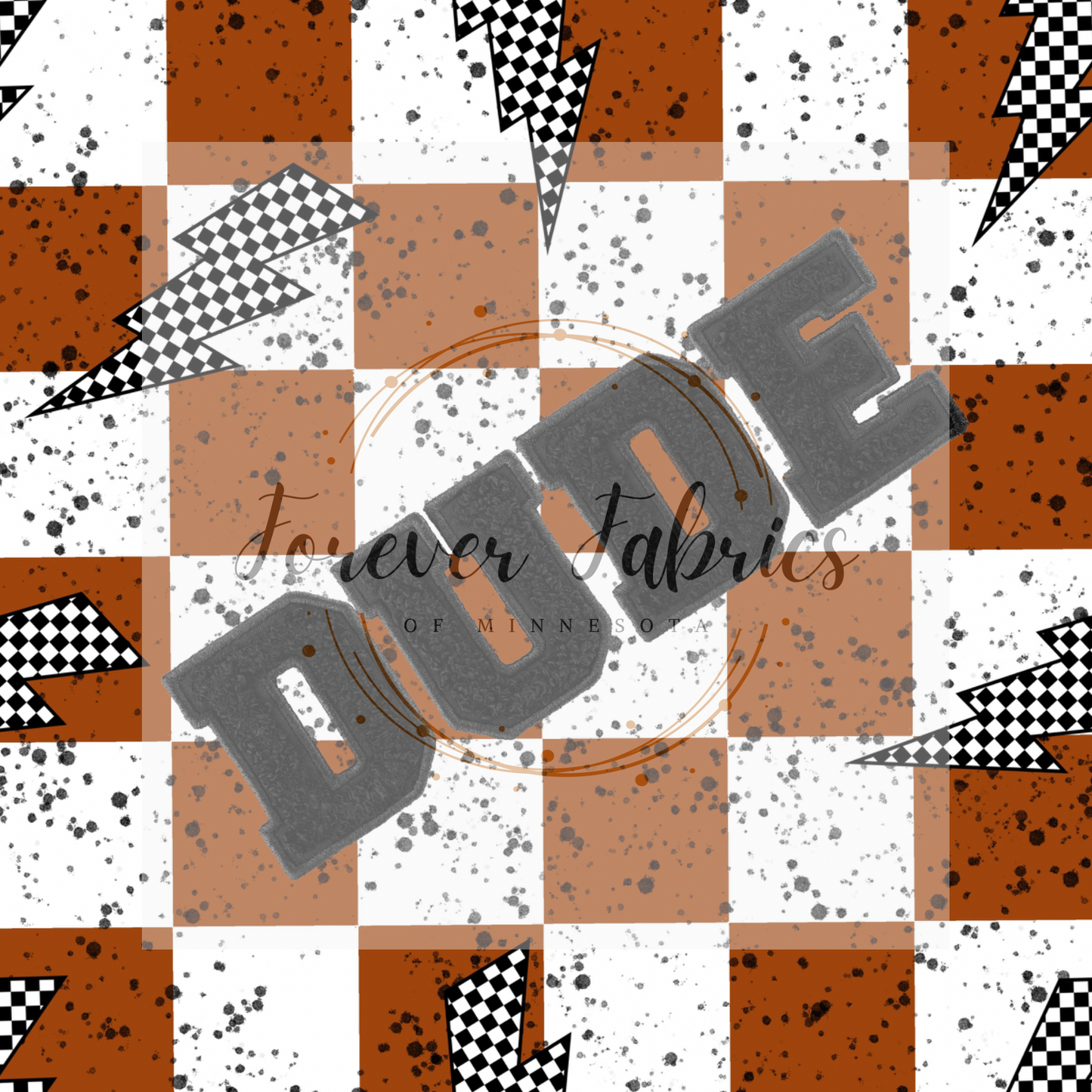 Dude Rust    . (BH/ 23) | Preorder | Fabric By The Yard