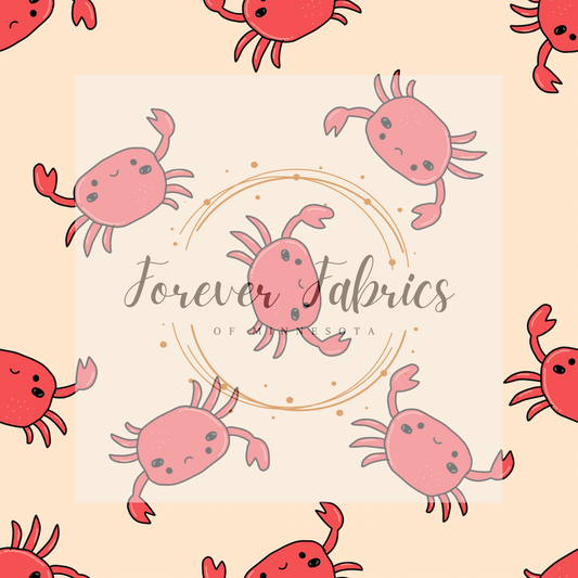 Crabbies .    . (BH/ 23) | Preorder | Fabric By The Yard