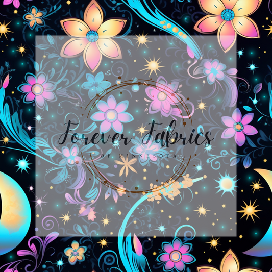 Moon Glow Swirl           .  . . . .   . .  (BH/ 23). | Preorder | Fabric By The Yard