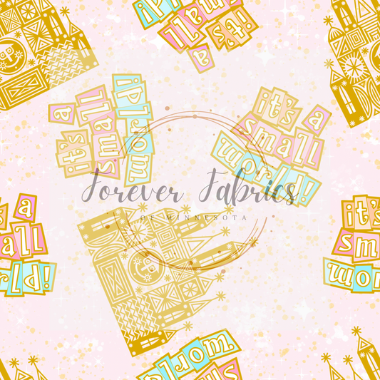 Small World .   . (BH/ 22) | Preorder | Fabric By The Yard