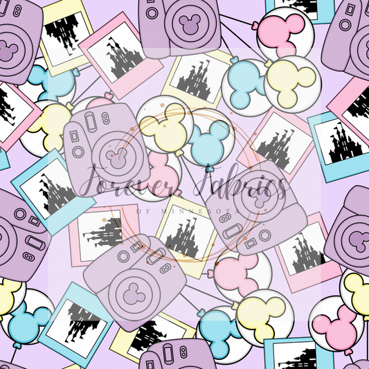 Magical Purple  . . (BH/ 22) | Preorder | Fabric By The Yard