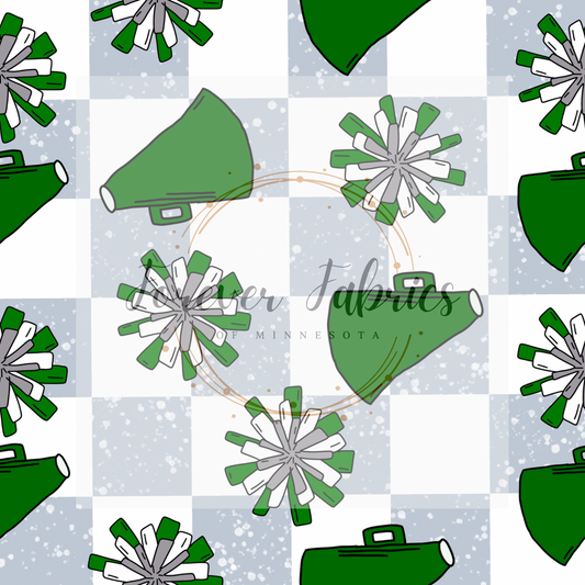 Cheer Green    . (BH/ 23) | Preorder | Fabric By The Yard