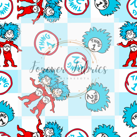 Thing 1&2  . (BH/ 22) | Preorder | Fabric By The Yard