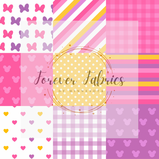 Minnie Bowtique      . . . (BH/ 24)| Preorder | Fabric By The Yard