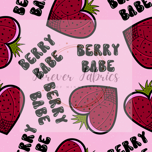 Berry Babe  .  . (BH/ 24)| Preorder | Fabric By The Yard