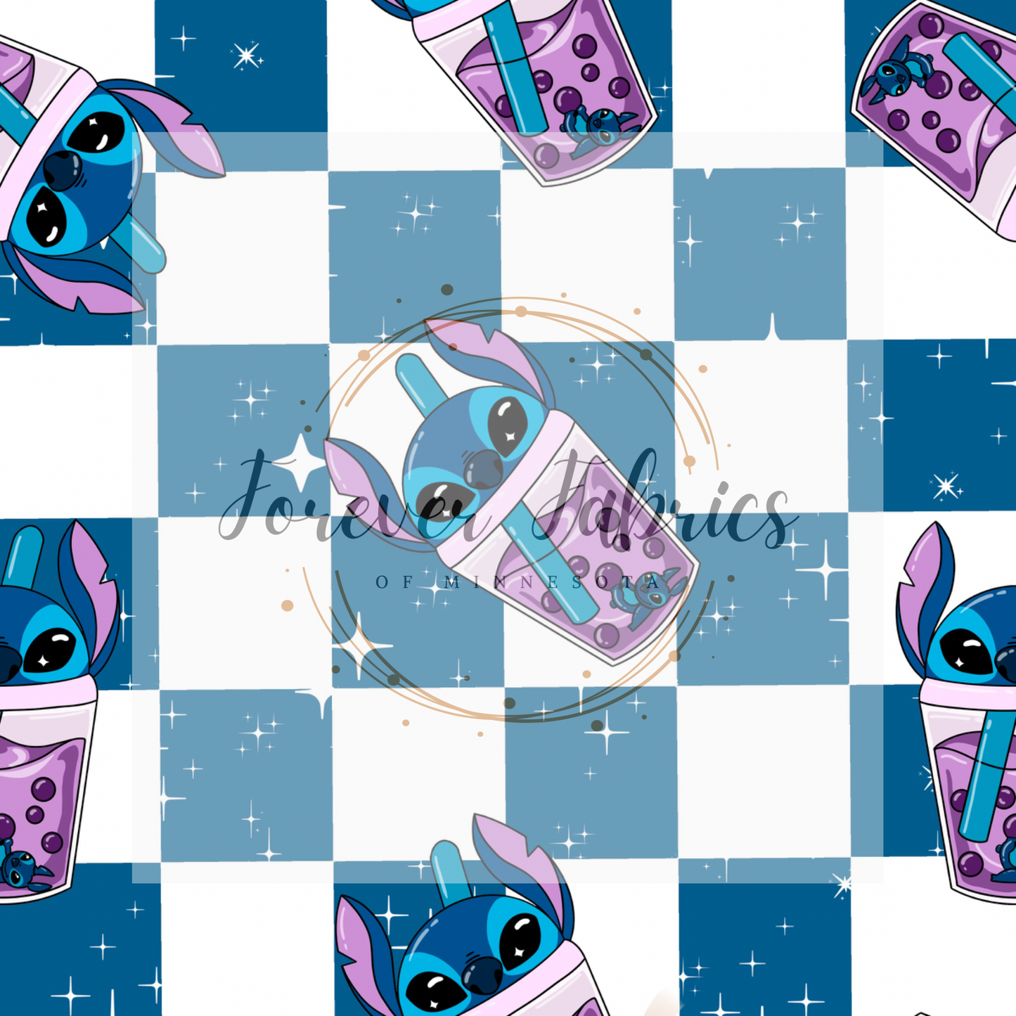 Space Alien Blue  .   . (BH/ 22) | Preorder | Fabric By The Yard
