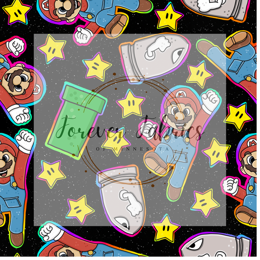 Mr.M. Comic Rainbow .  .  . . . . (BH/ 24)| Preorder | Fabric By The Yard