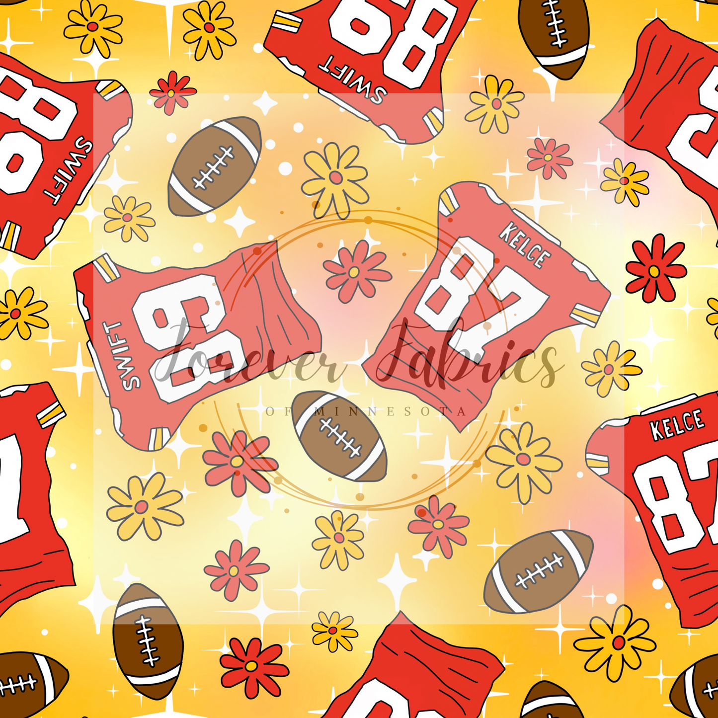 Kelce . (BH/ 23) | Preorder | Fabric By The Yard